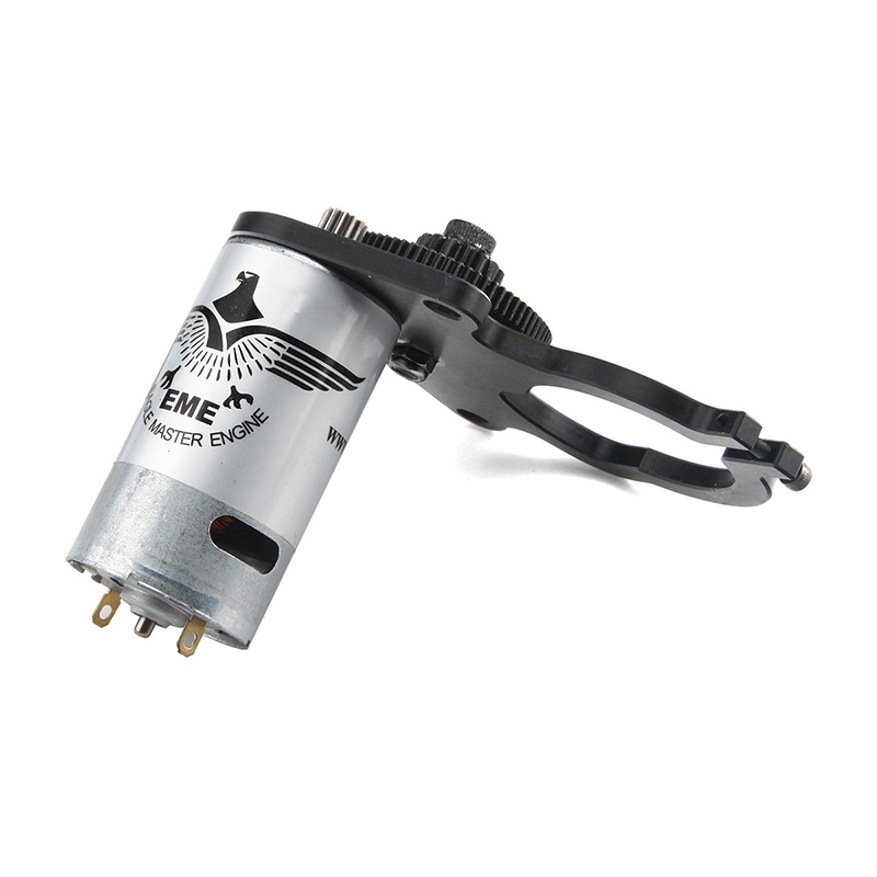 Brush Motor Electronic Starter with Electronic Breaker Switch for DLE60 Twin Engine RC Aircraft Accessories(Starter+Breaker Switch)