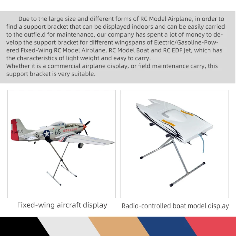 ZYHOBBY Multi-Function Bracket 6063 Aluminium Alloy Highly Breathable Foam Segmented Components More Stable Different Colors