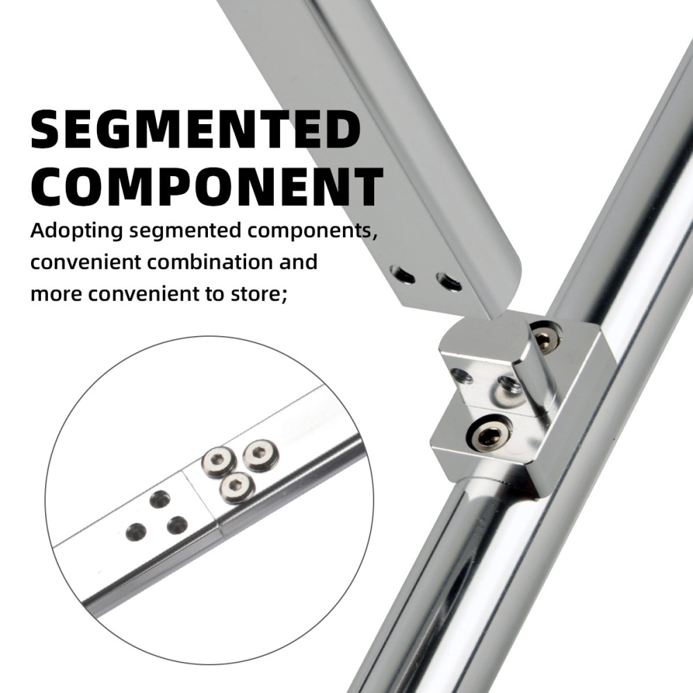 ZYHOBBY Multi-Function Bracket 6063 Aluminium Alloy Highly Breathable Foam Segmented Components More Stable Different Colors
