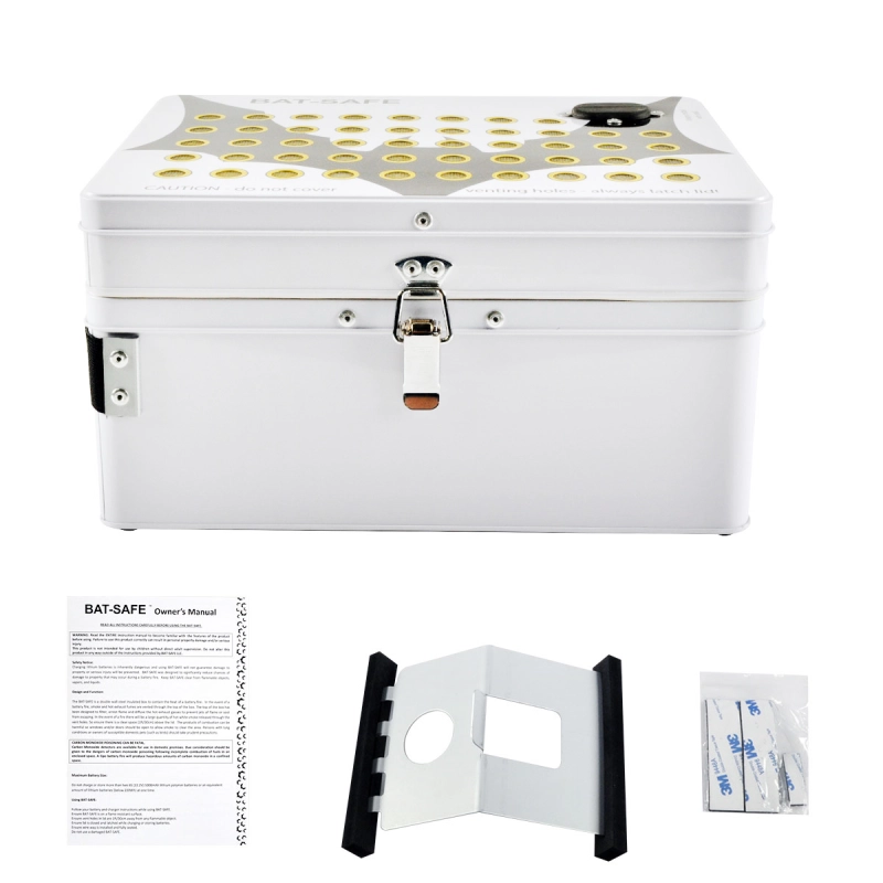 Fireproof Aluminum Box Explosion-Proof Lithium Battery Safety Suitcase for RC Aircraft Car FPV Drone