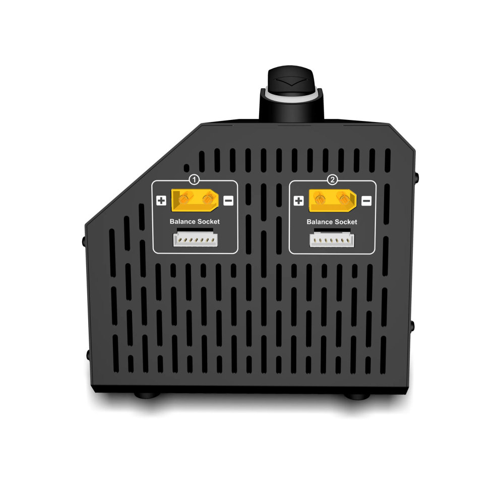 Ultra UP1100 Professional Dual Channels 2-6s Lipo Smart Charger LCD Display Easy to Use