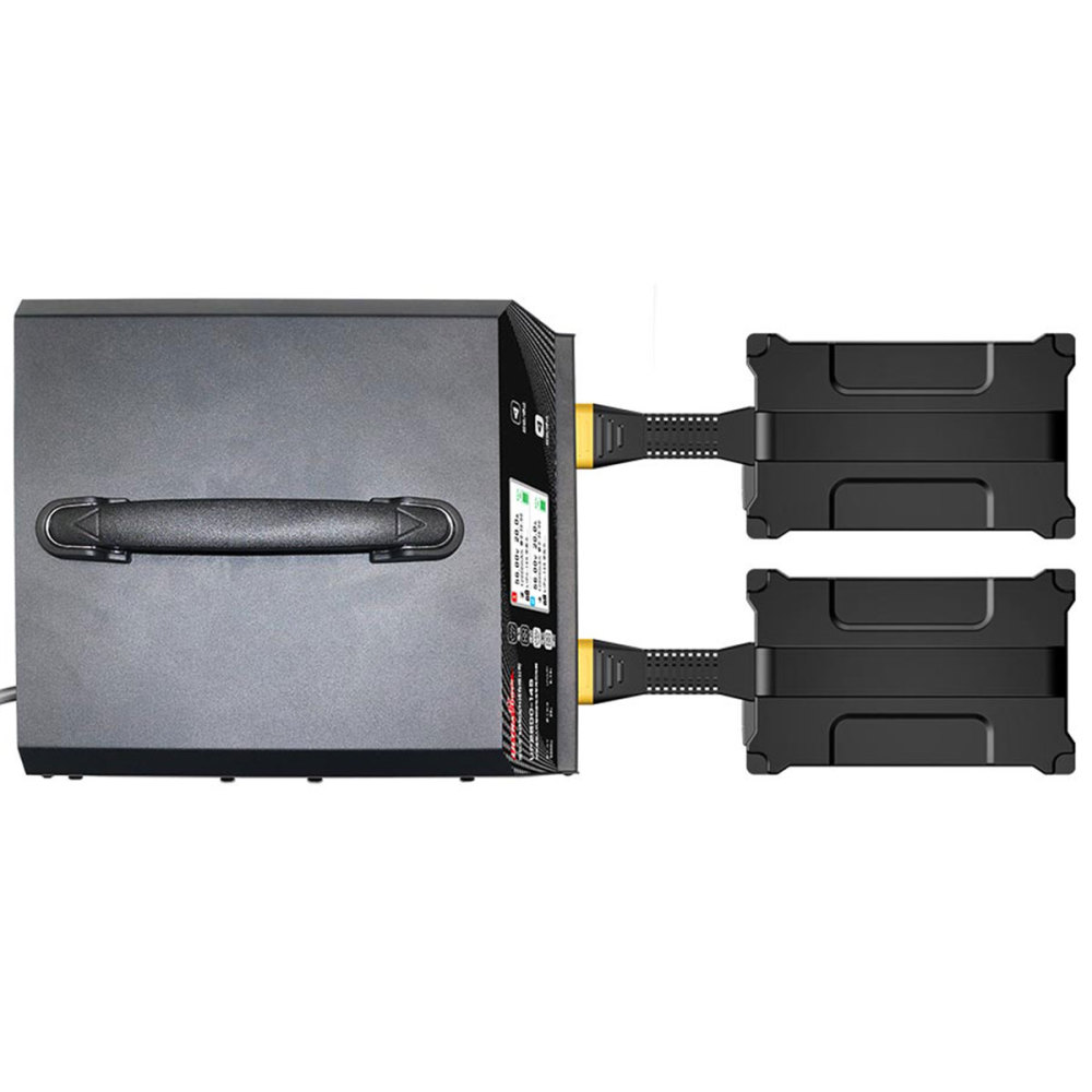Ultra Power UP2800-14S Dual Channels Lipo/LiHV Battery Charger For UAV Drone, LCD Display Charger For Plant Protection Aircraft