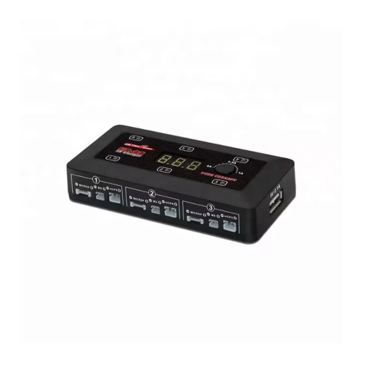 Ultra Power UP-S6 Six Channels Intelligent Fast Charger Lipo/LiHV Battery Charger for RC Model