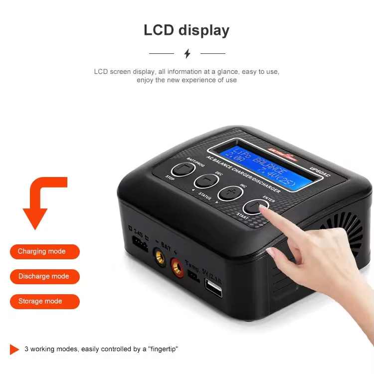 Ultra Power UP60AC 60W Multi Charger LiPo/LiHV/LiFe/Lilon Battery Charger for RC Model
