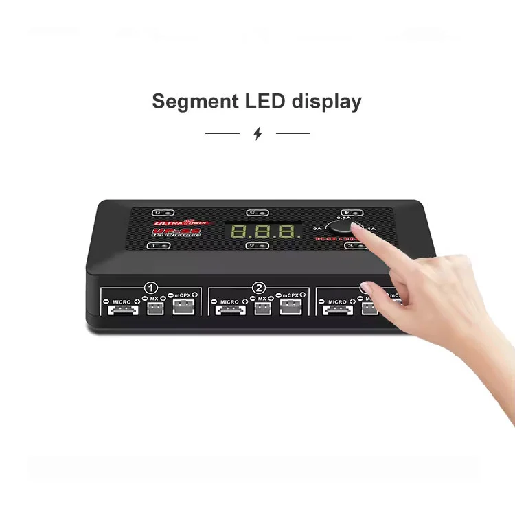 Ultra Power UP-S6 Six Channels Intelligent Fast Charger Lipo/LiHV Battery Charger for RC Model