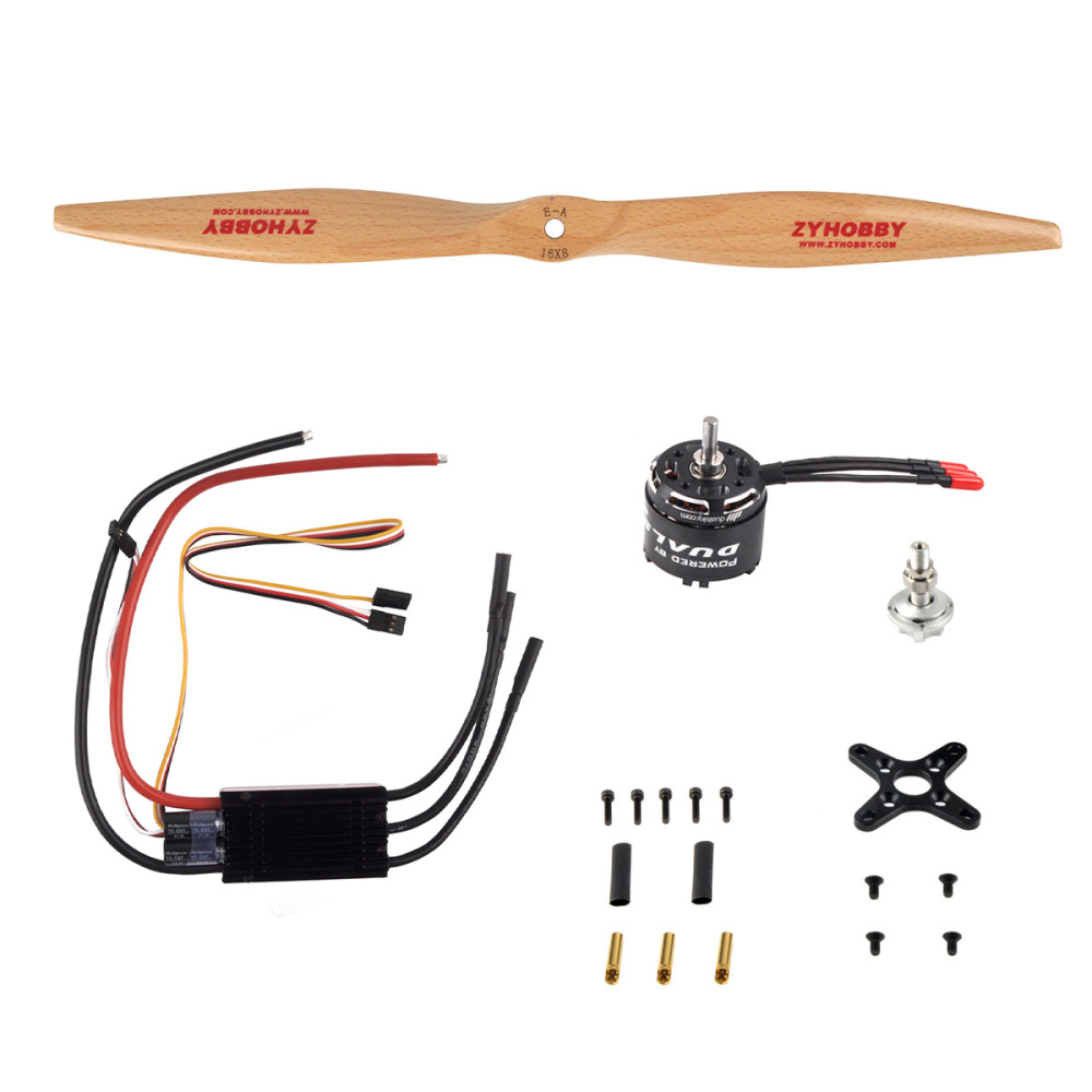Aeromodel Powertrain Motive Power Kit with Motor ESC Propeller for RC Model Electric Airplane