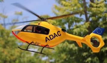 Roban 450-inch Helicopter Fuselage EC135 Pre-Painted Helicopter Fuselage