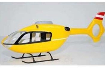 Roban 450-inch Helicopter Fuselage EC135 Pre-Painted Helicopter Fuselage