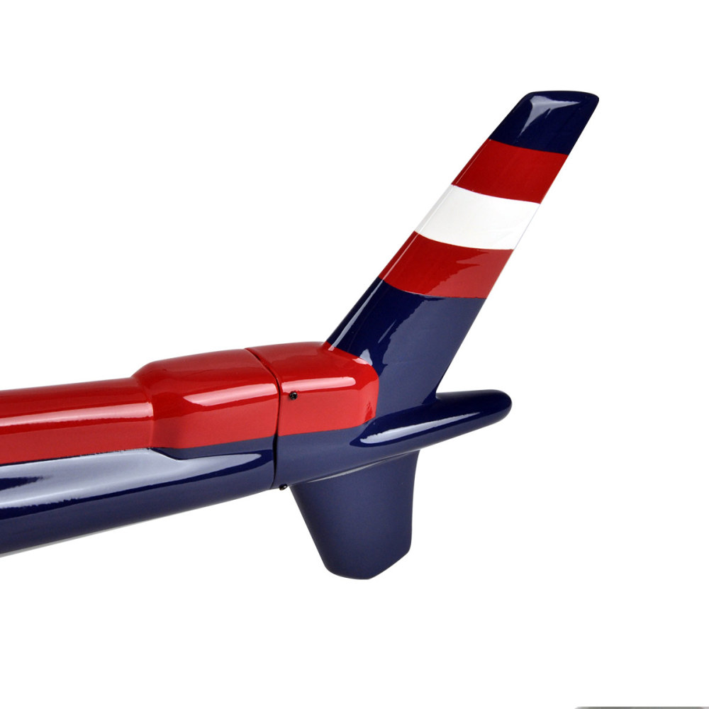 Roban helicopter fuselage 500 size AS350 Police Red Blue Silver pre-painted helicopter fuselage