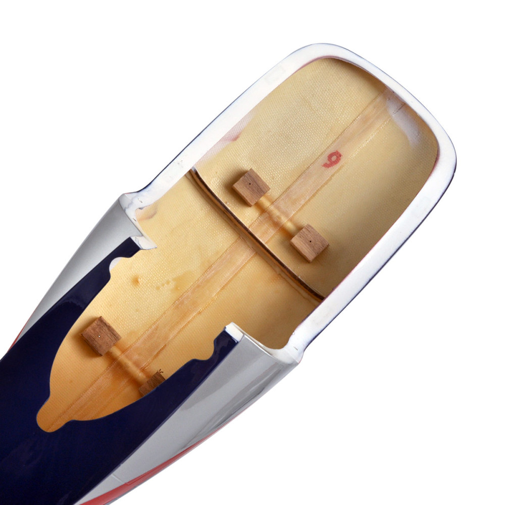 Roban helicopter fuselage 500 size AS350 Police Red Blue Silver pre-painted helicopter fuselage
