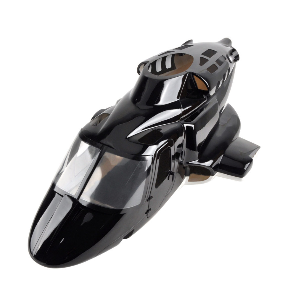 600 Size Airwolf Helicopter Fuselage Glass Fiber Body Copter Cover RC Model