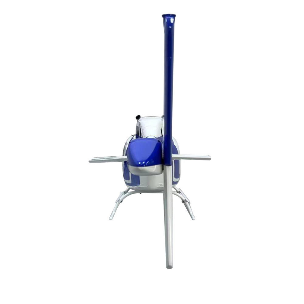 ROBAN 700 B206 Helicopter Fuselage 700 Bell 206 Blue and White Pre-painted