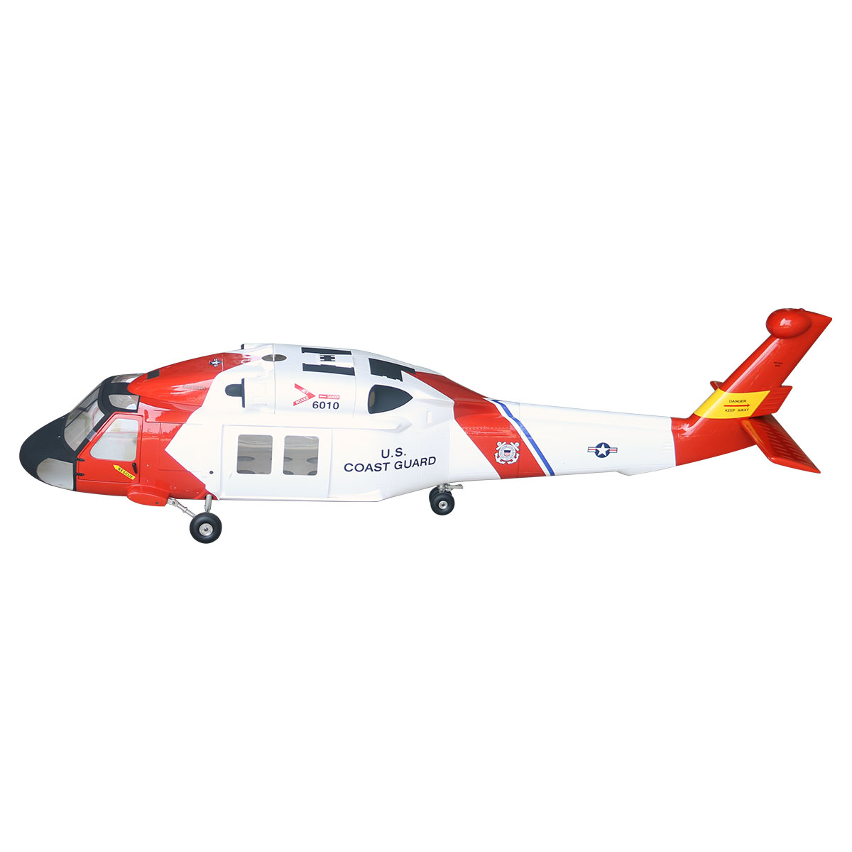 600size HH-60 Coast Guard RC Helicopter Fuselage JAYHAWK UH-60 Pre