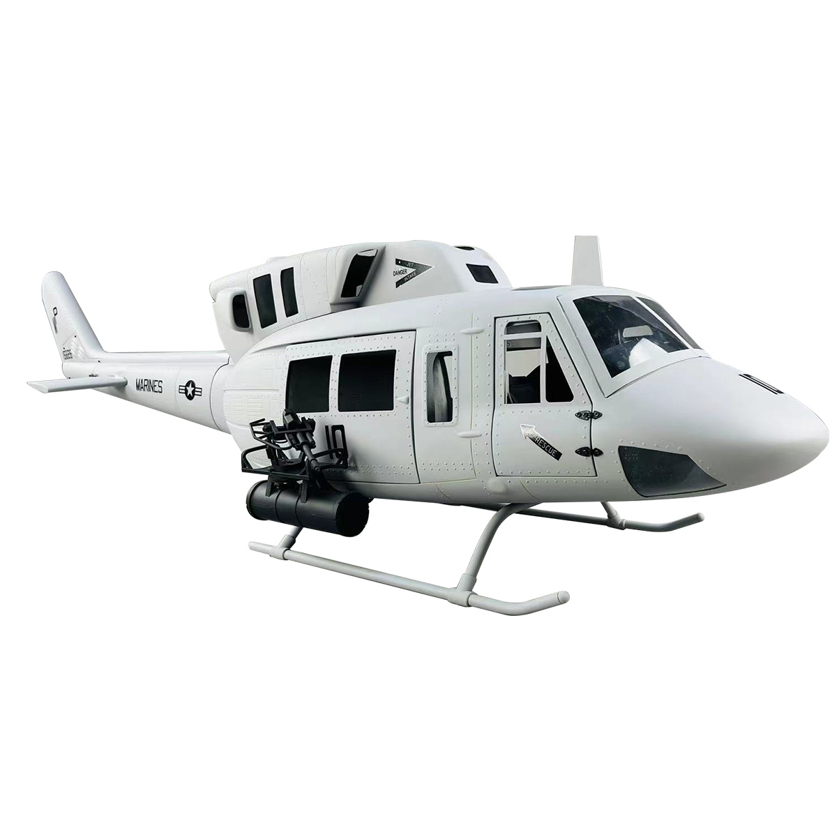 RC Helicopter Airwolf 450 Pre-Painted fuselage for 450 Size