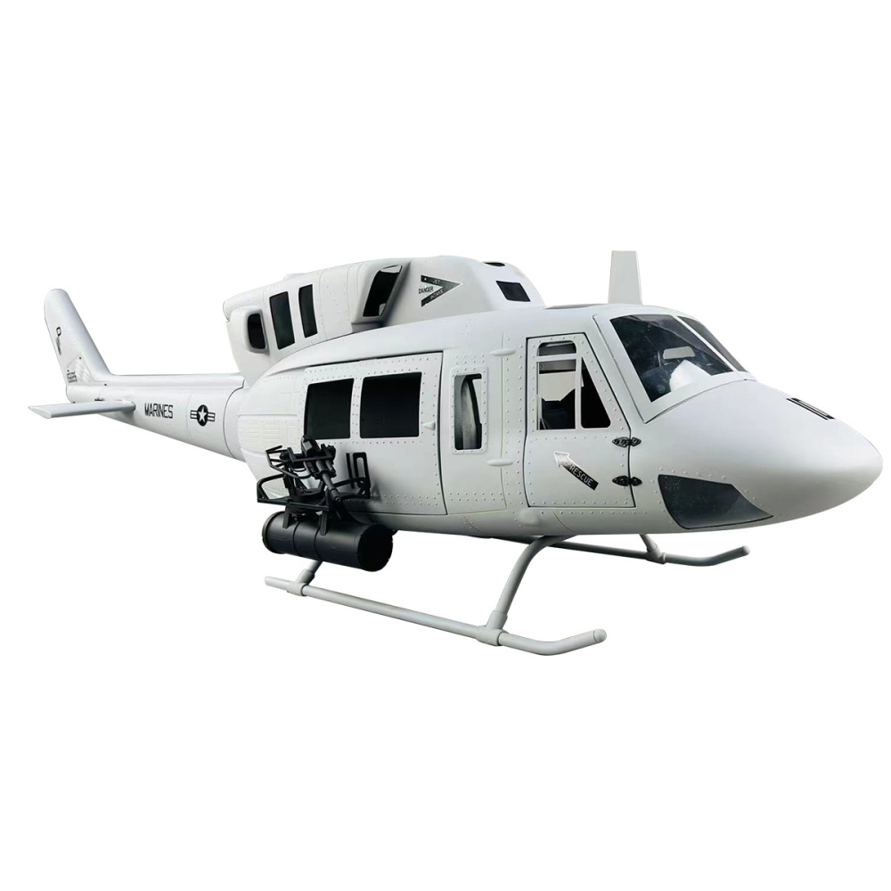 Roban helicopter fuselage 500 size UH-1N Grey painting