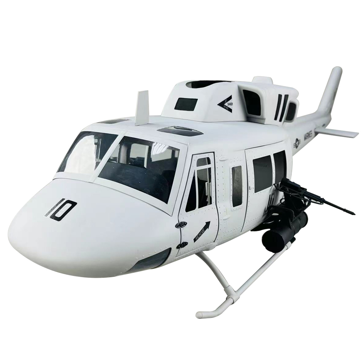 500 AH-1S Cobra Gray RC Helicopter Fuselage 500 Size with