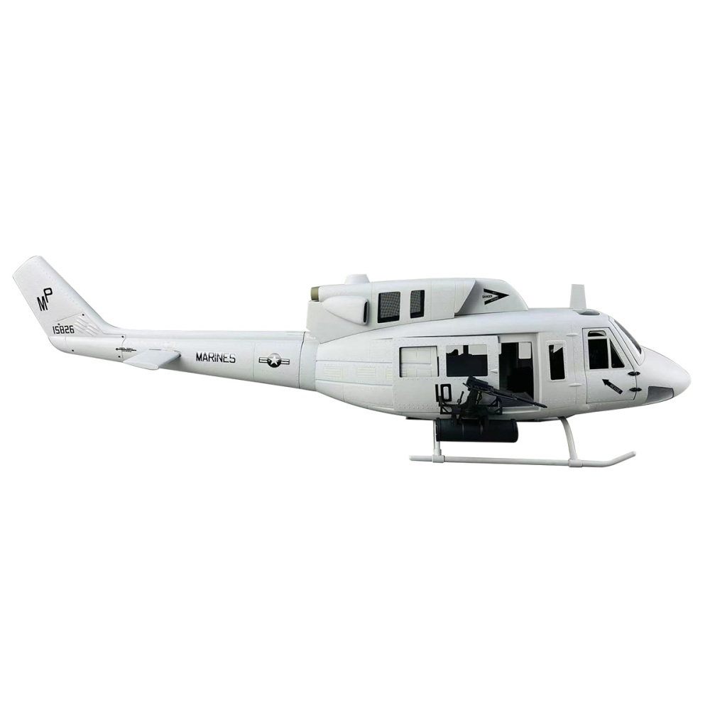 Roban helicopter fuselage 500 size UH-1N Grey painting