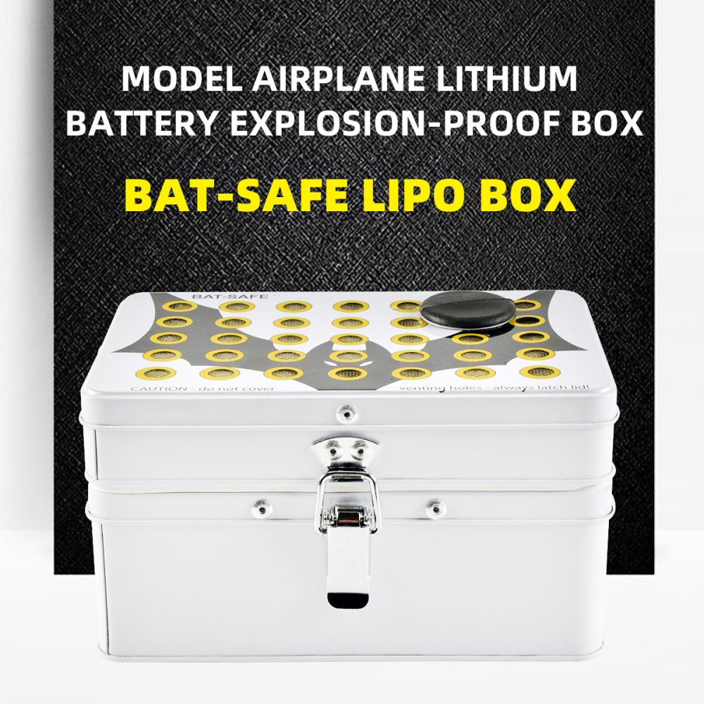 BAT-SAFE Lipo Box Safety Battery Charging Box Lithium Battery Explosion-proof Box Model Airplane Minor imperfections