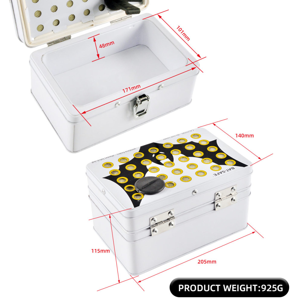 BAT-SAFE Lipo Box Safety Battery Charging Box Lithium Battery Explosion-proof Box Model Airplane Minor imperfections