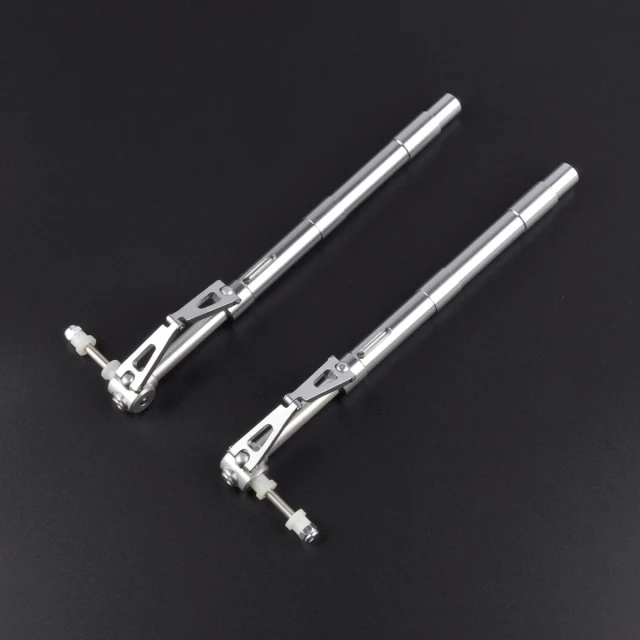 Train D'atterrissage Amorti Pour Avion RC - Aluminium - 130x45mm - Neuf