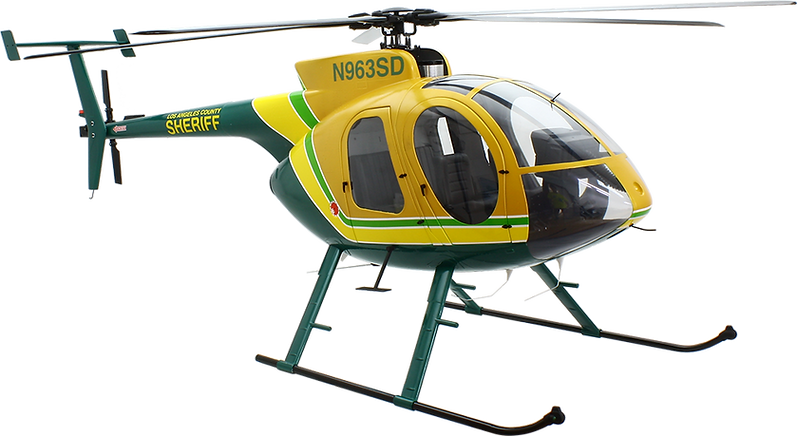 Rpban 800 size MD500E KIT Yellow Green Painting V2  Version ARF Version