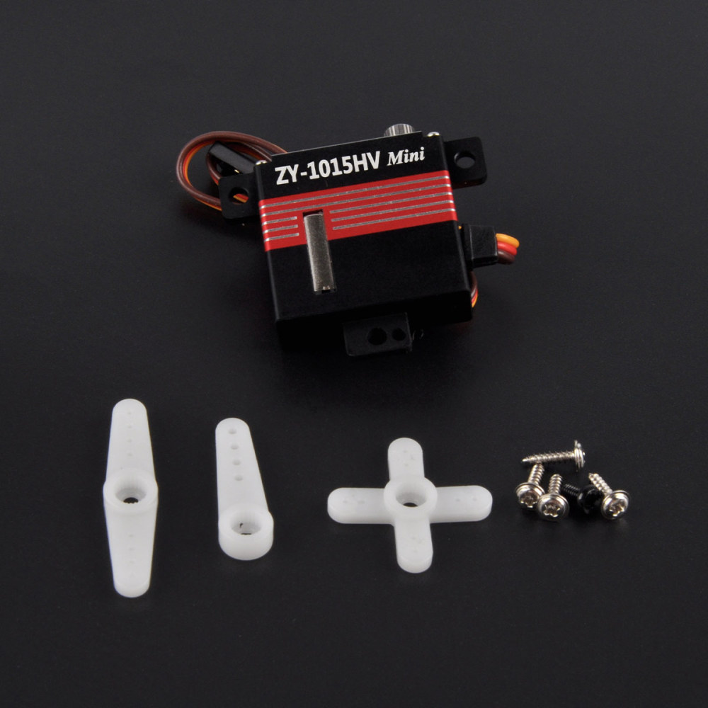 ZYHOBBY Digital Servo ZY-1015HV Mini 12KG High Pressure Digital Digital Servo 360° Limit Angle Coreless Motor