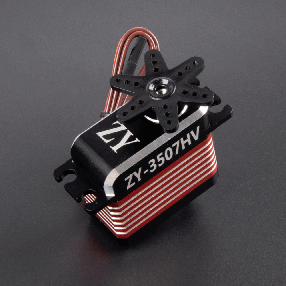 ZYHOBBY Digital Servo ZY-3507HV 35KG High Pressure Digital Digital Servo Dual Ball Bearings 120° degree Digital Servo