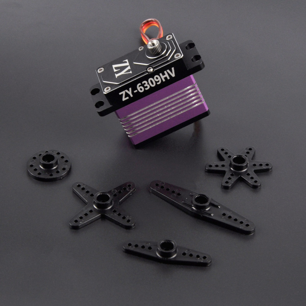 ZYHOBBY Digital Servo ZY-6309HV 63KG High Pressure Digital Dual Ball Bearings CCW