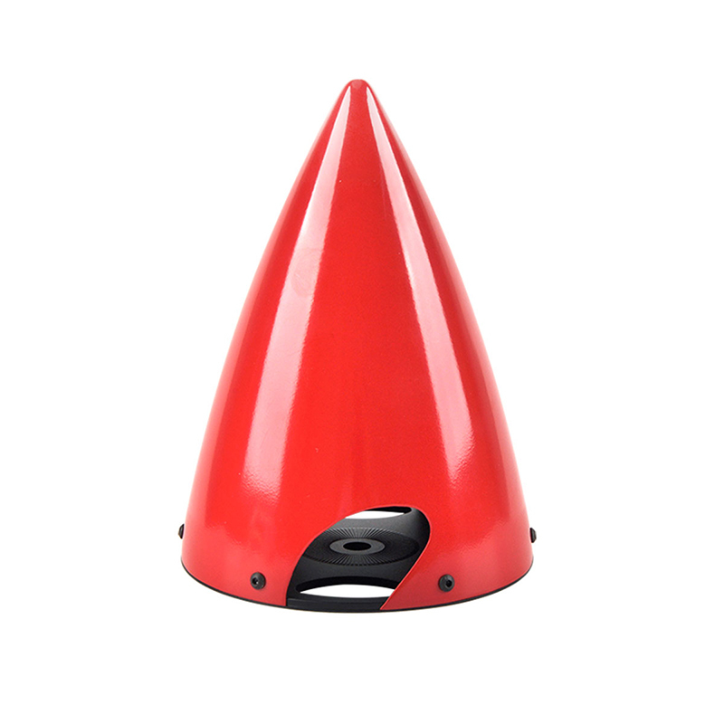 5inch Red Carbon Fiber Cone Spinner 2 Blades for RC Gasoline Airplane