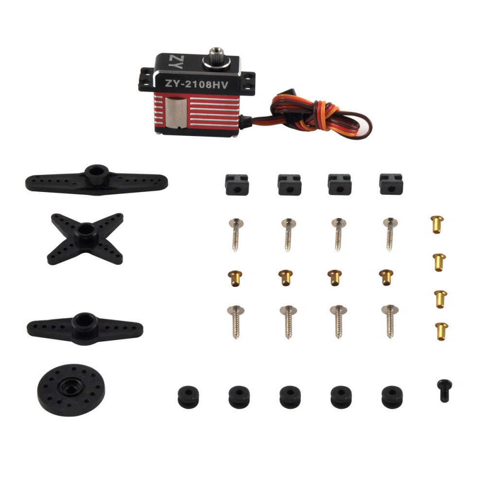 ZYHOBBY Digital Servo Aluminum Coreless motor CNC Metal Gear 25T RC Airplane Model Car Servos Model