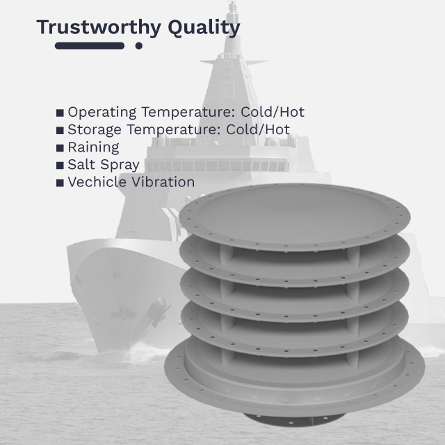 RX460A Omnidirectional acoustic array emergency communication early warning civil defense siren typhoon tsunami bird deterrent ISO Certified IPX6