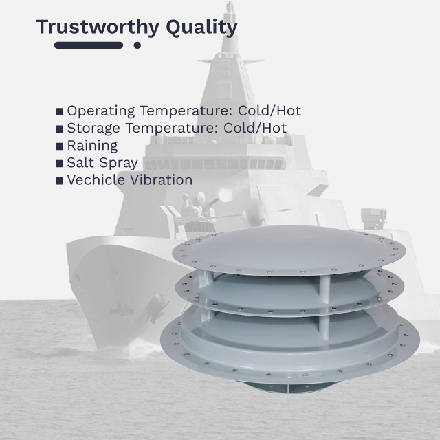 RX260A Omnidirectional acoustic array emergency communication early warning civil defense siren typhoon tsunami bird deterrent ISO Certified IPX6