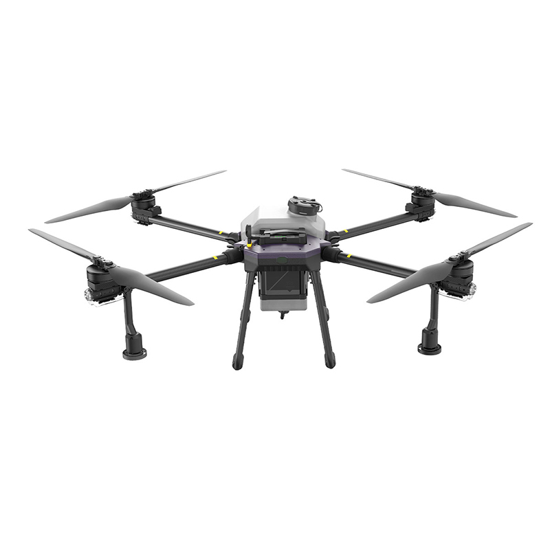 NV Series Agricultural intelligent Protection Drone Easy to Carry 360° Rotary Spreader GPS System 8 Minutes Flight Time