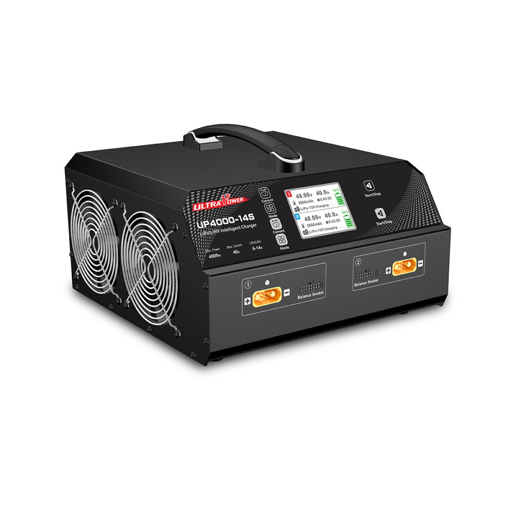 Ultra Power UAV Charger UP4000-14S Dual Channels AC 100V-240V Voltage UAV Fast charging Chargers