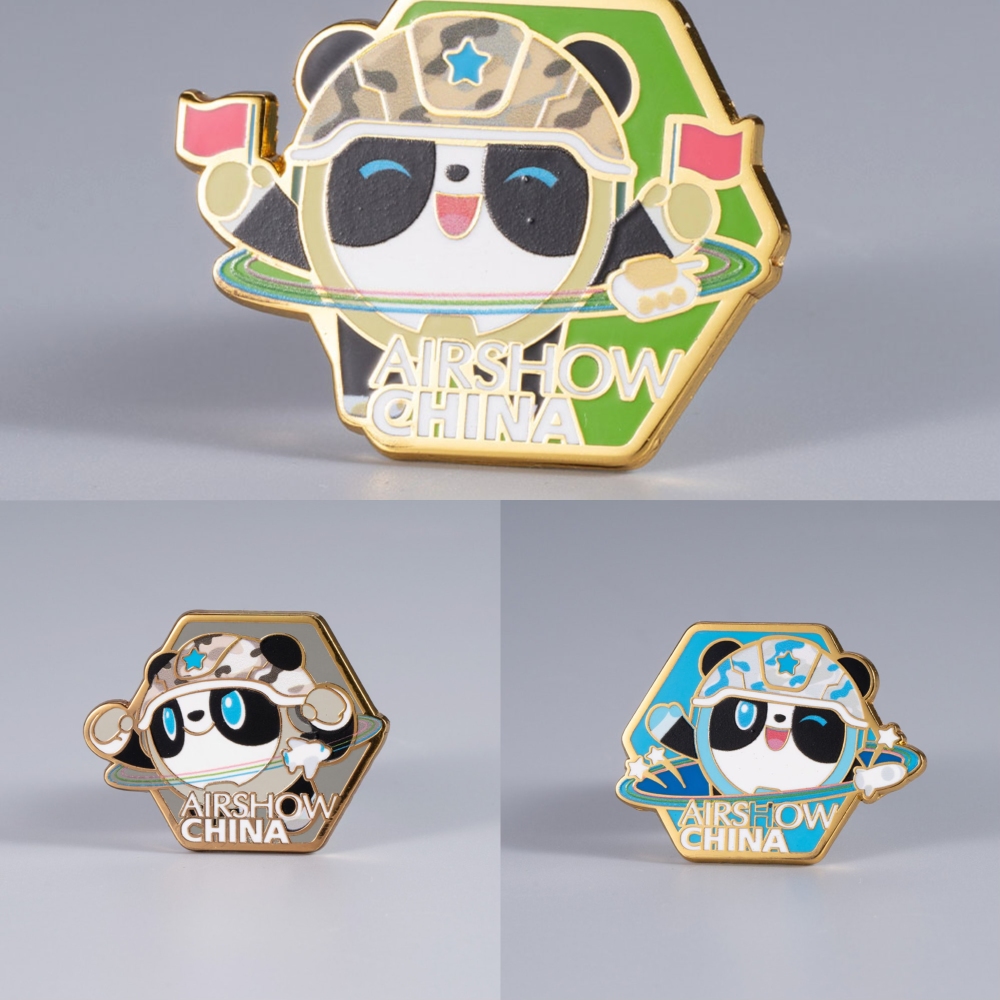 Air Show IP Star Treasure (Mascot) Badge Set