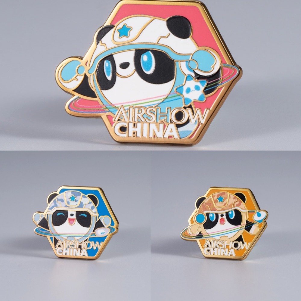 Air Show IP Star Treasure (Mascot) Badge Set