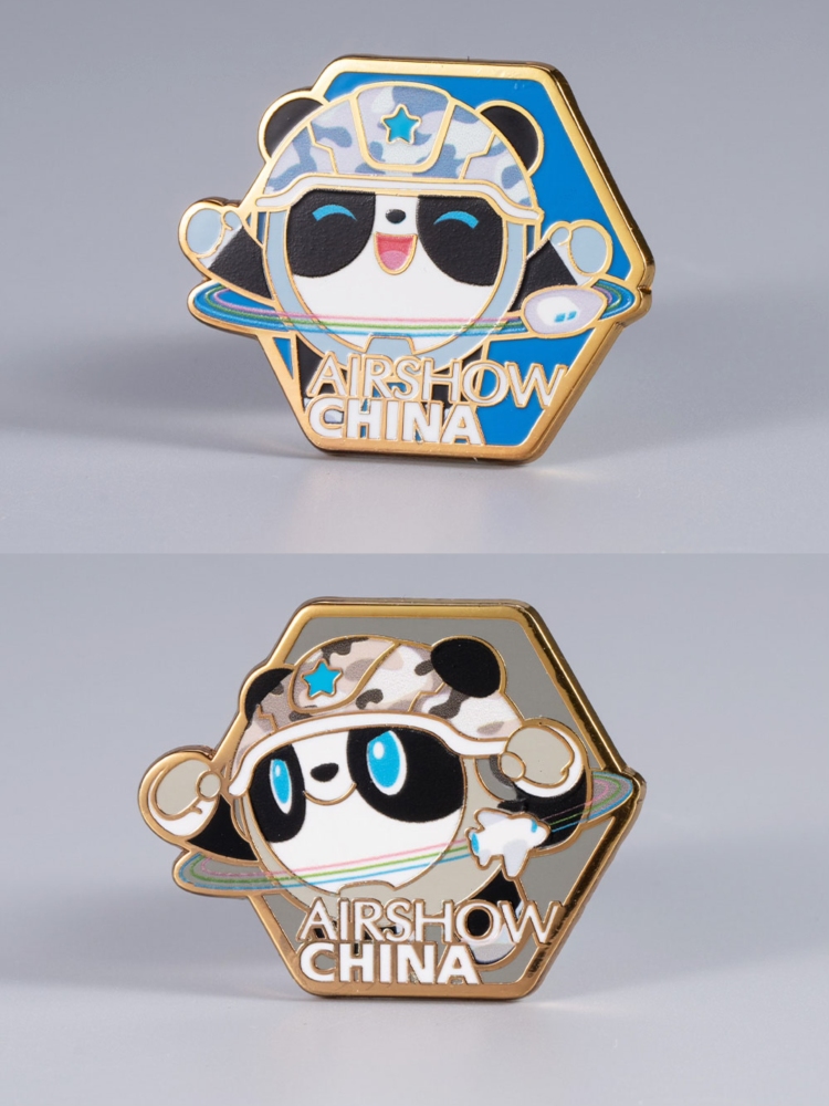 Air Show IP Star Treasure (Mascot) Badge Set