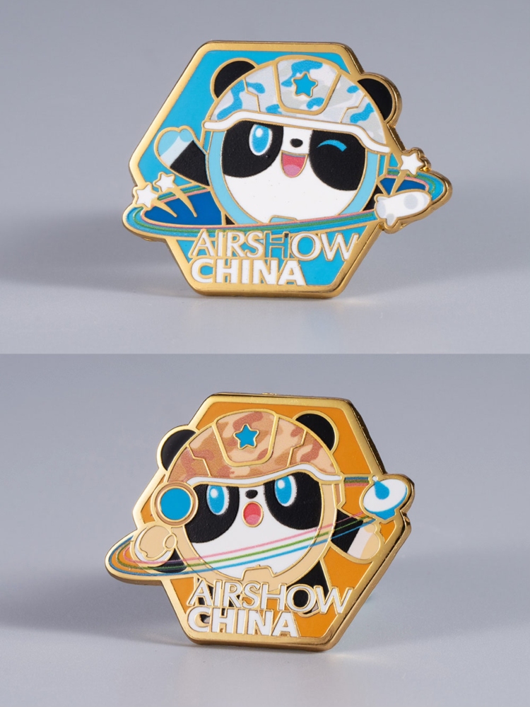 Air Show IP Star Treasure (Mascot) Badge Set
