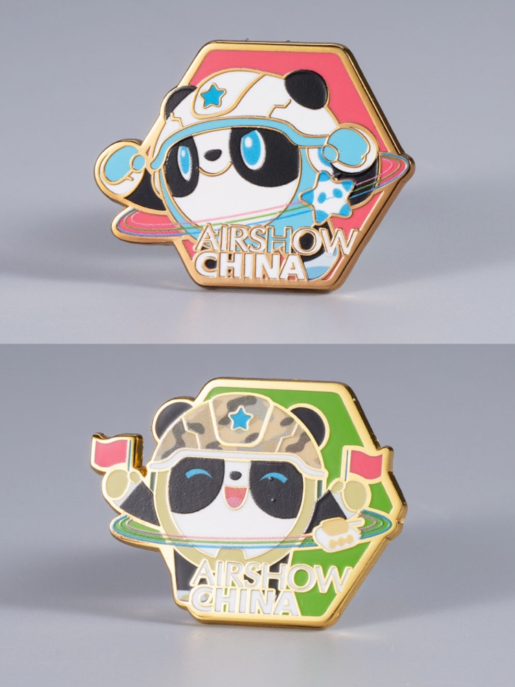 Air Show IP Star Treasure (Mascot) Badge Set
