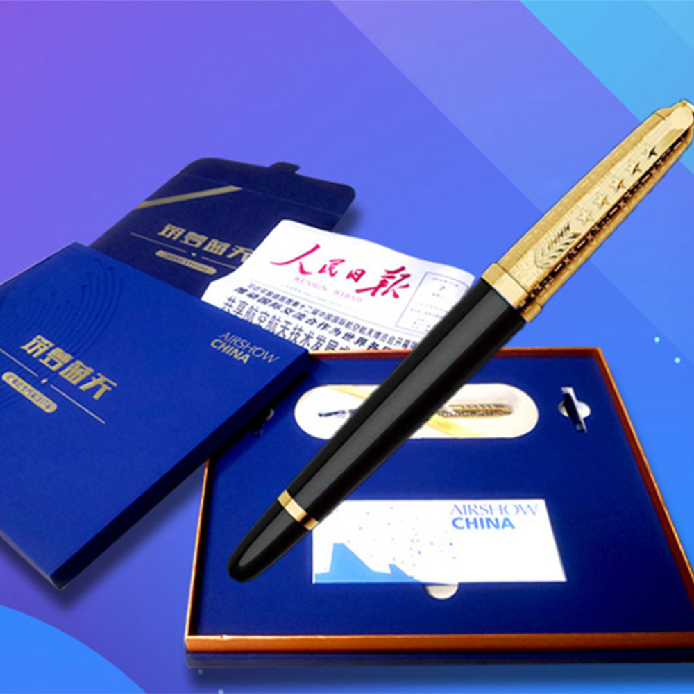 China Airshow Commemorative Edition Hero Fountain Pen