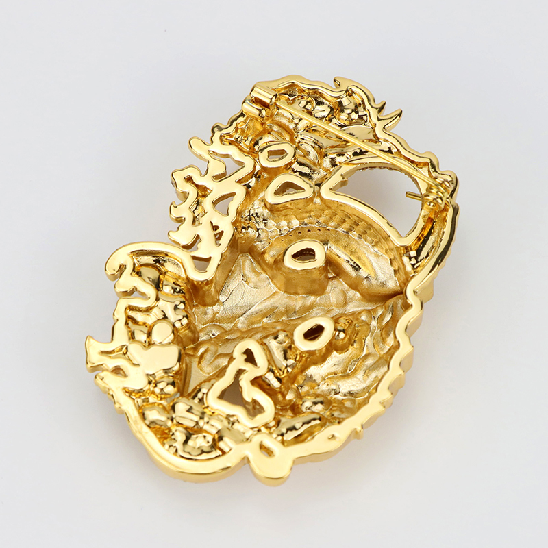 Auspicious Dragon Brooch