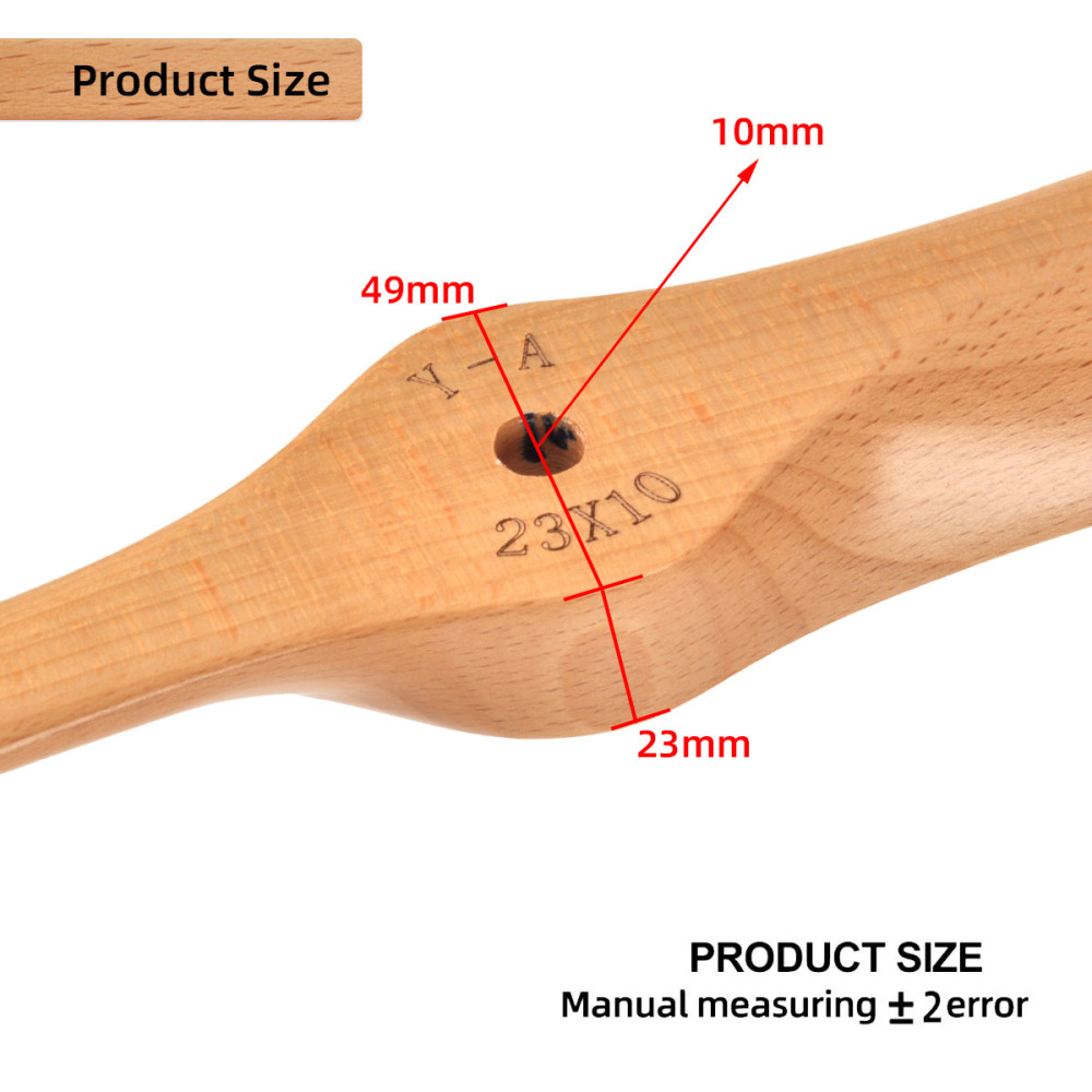 Flight Model Wooden Propeller 22inch to 32inch for Gas Plane Wood Laminated CW