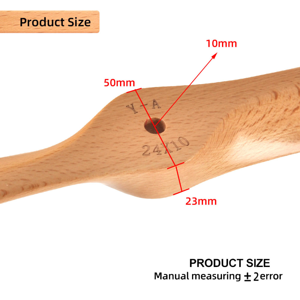 Flight Model Wooden Propeller 22inch to 32inch for Gas Plane Wood Laminated CW