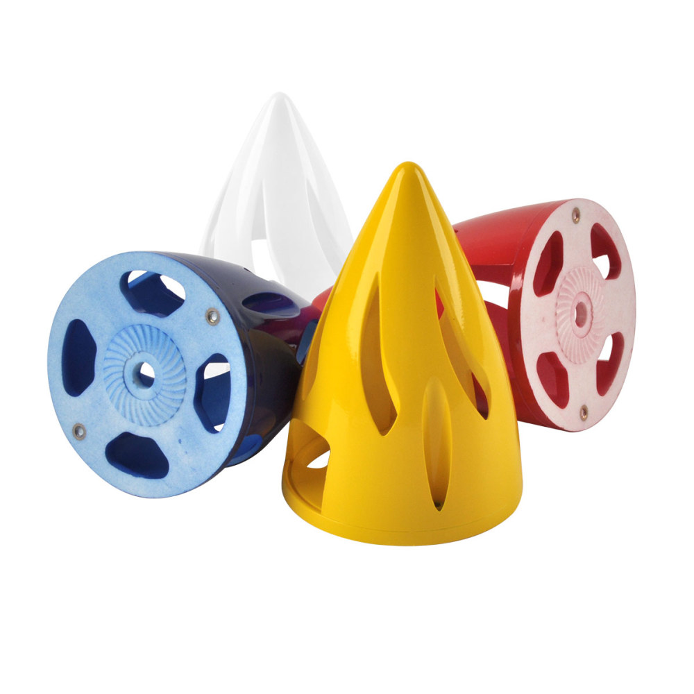 2.25 2.5inch Pointed Plastic Hollow Cone Propeller Cover for RC Airplane