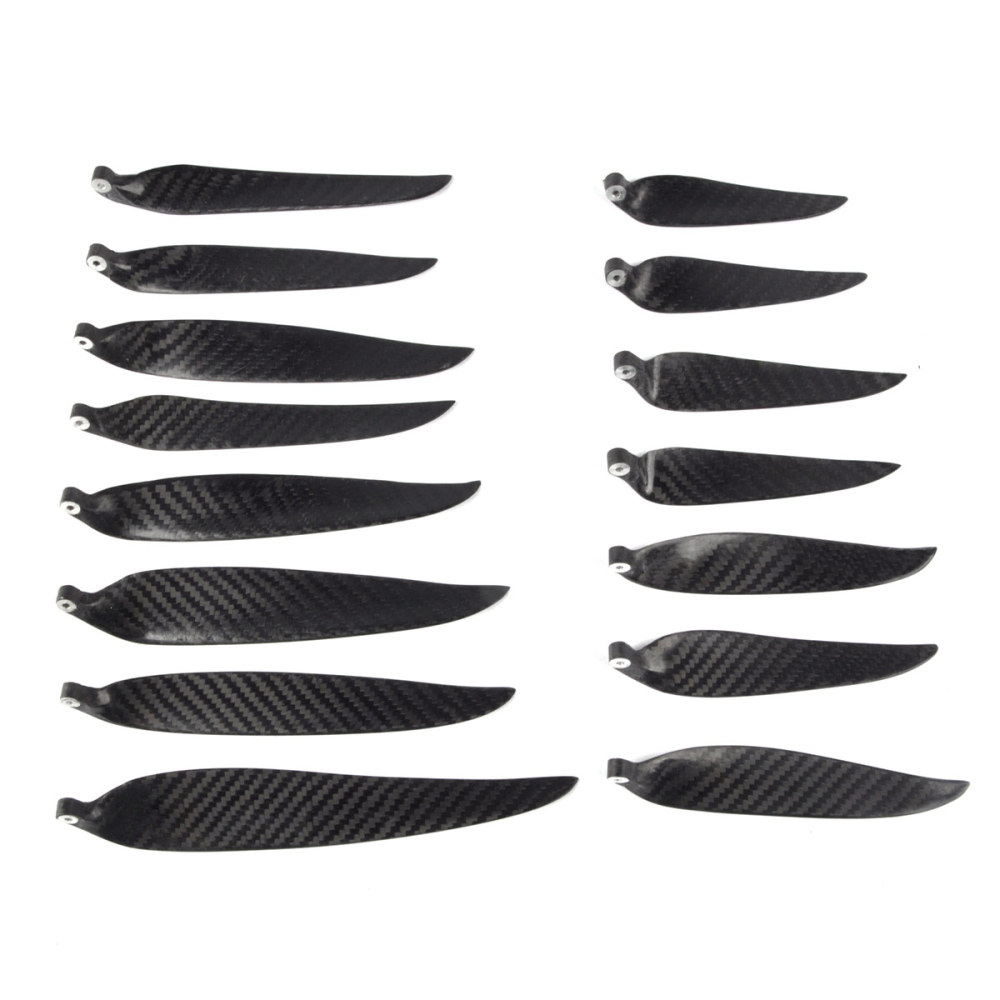 ZYHOBBY 9.5~18inch Carbon Fiber Propeller Foldable Propeller for RC Airplane Multiple propeller sizes available