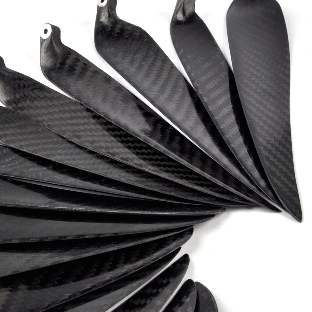 ZYHOBBY 9.5~18inch Carbon Fiber Propeller Foldable Propeller for RC Airplane Multiple propeller sizes available