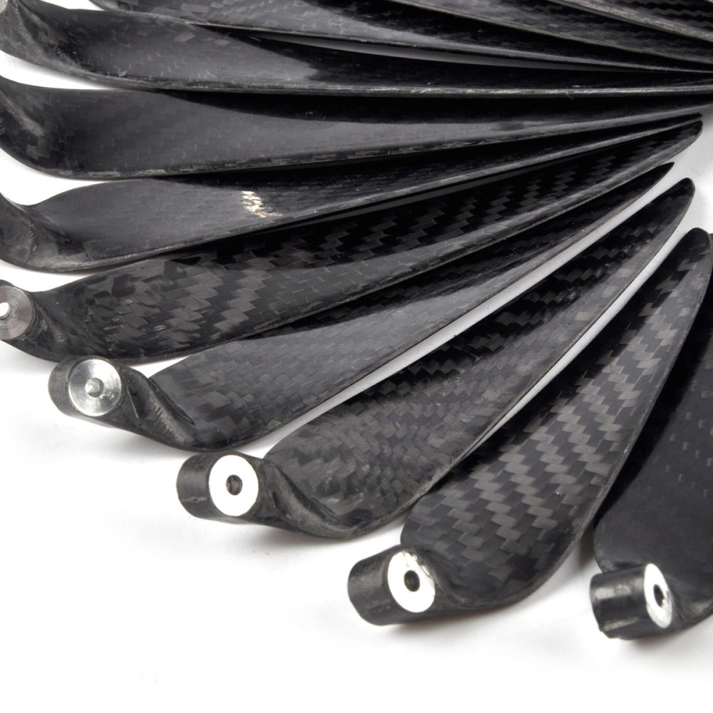 ZYHOBBY 9.5~18inch Carbon Fiber Propeller Foldable Propeller for RC Airplane Multiple propeller sizes available