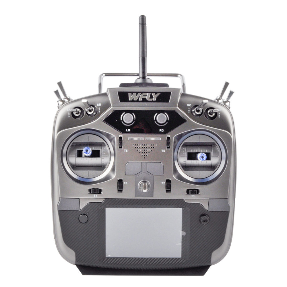 Flysky ET16S 2.4GHz RC Transmitter CNC Metal Hall Sensor Gimbal 15W Fast Charging