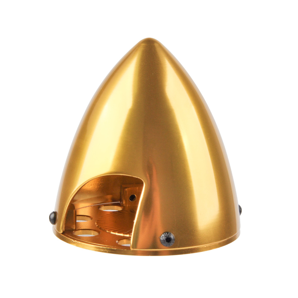 ZYHOBBY Aluminum Alloy Spinner 2 Blades Special Drilled for RC Plane with Prop Adapter 2.5" for 20CC Engine V2 Version