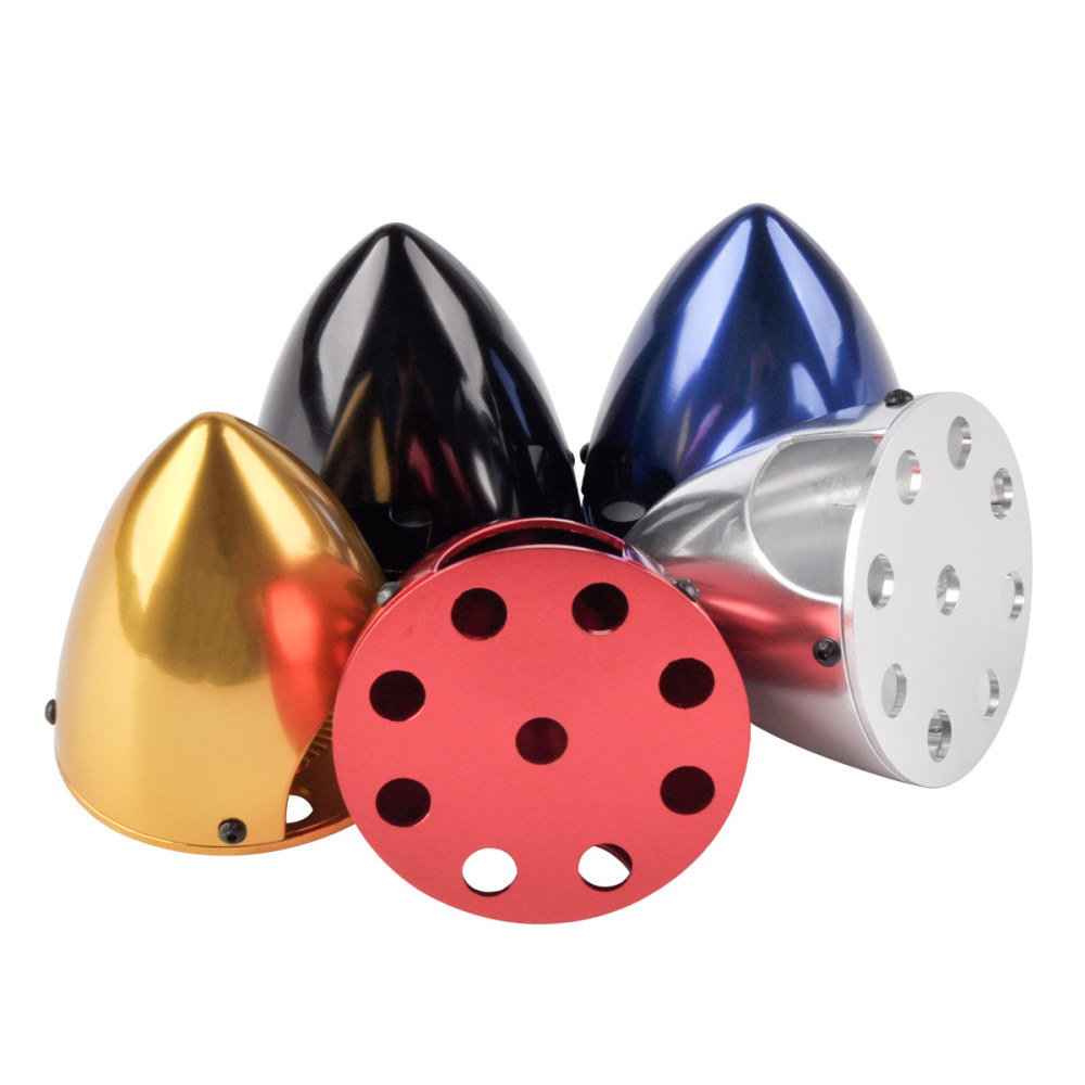 ZYHOBBY Aluminum Alloy Spinner 2 Blades Special Drilled for RC Plane with Prop Adapter 2.5" for 20CC Engine